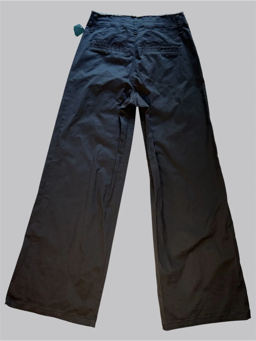 Wild Fable Women's Dark Gray Mid-Rise Chino Pants - Picture 2 of 7